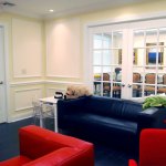 Waiting area for patients