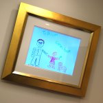 Picture hanging on a wall